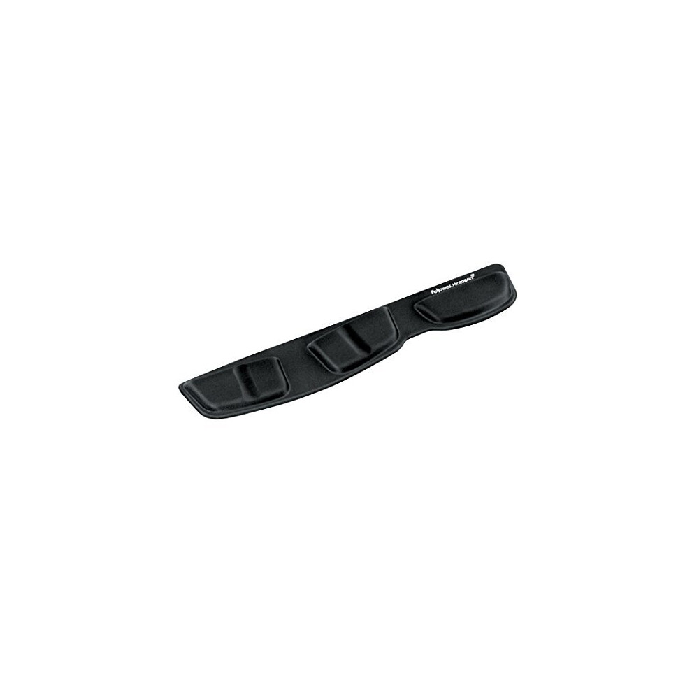 Fellowes Keyboard Palm Support with Microban Protection Foam Black 9182801