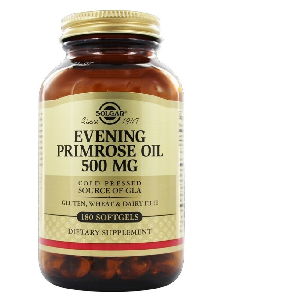 Solgar Evening Primrose Oil 500 mg Softgels, 180