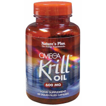 Natures Plus Omega Krill Oil 600mg, 60 caps