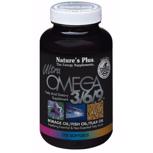 NaturesPlus, Ultra Omega 3/6/9, 120 Softgels