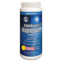 NaturesPlus KalmAssure Polvere di Magnesio - 0.9 lb - Gusto Limonata Rosa - Supporta Relax Muscolare e Nervoso