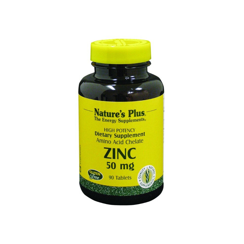 Natures Plus Zinc 50 Mg Tablets 90