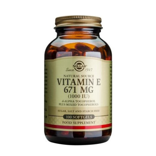 Solgar Solgar Vitamin E 671 mg (1000 IU) Mixed Softgels, 100