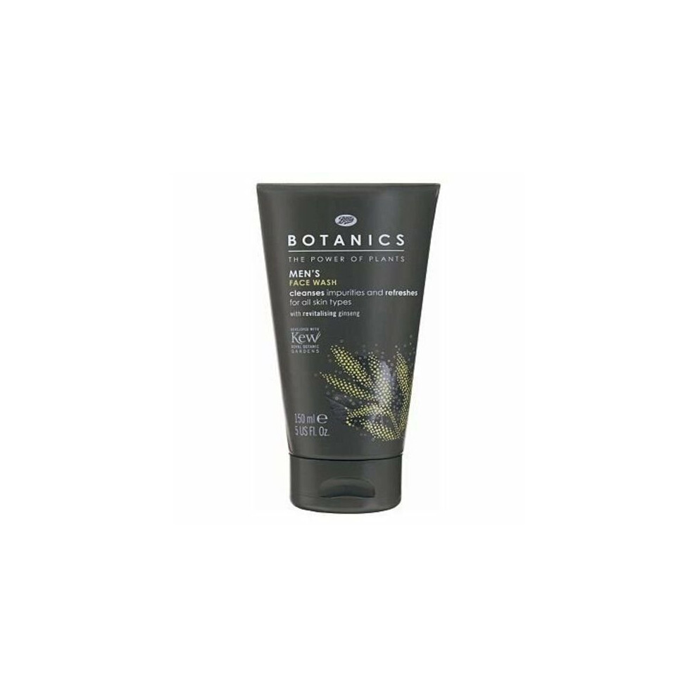 Boots Botanics Mens Face Wash 150Ml