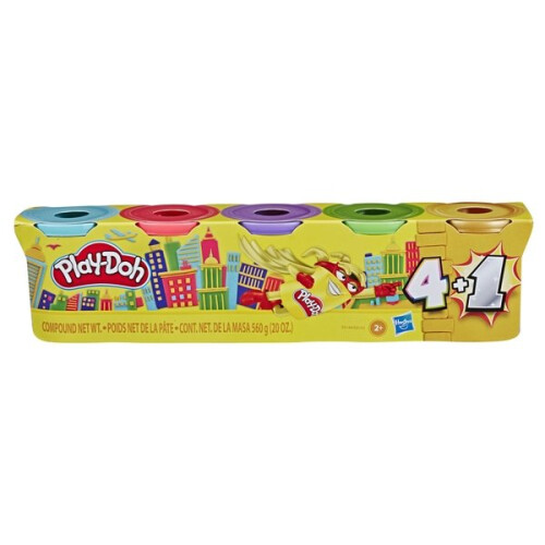 Hasbro Play-Doh Super Silver or Gold 5-Pack Assortment 1