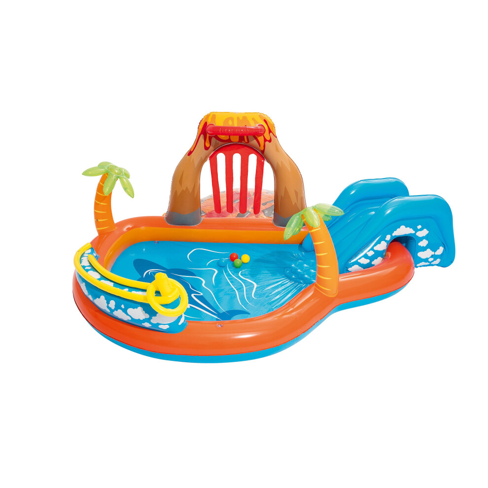 Aire de jeux gonflable Lava Lagoon 265 x 265 x 104 cm Bestway 53069