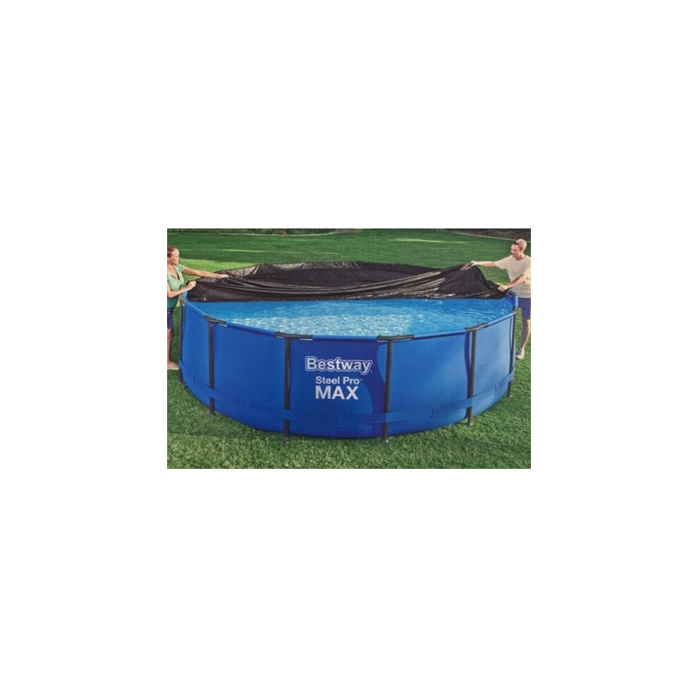 Bestway Pool Cover Above Ground Swimming Pool Cover for Round Pools Flowclear