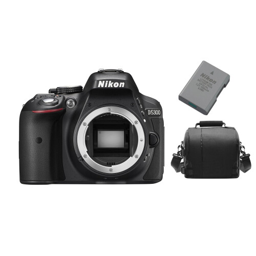 Nikon NIKON D5300 Σώμα Μαύρο + Μπαταρία EN-EL14A + Θήκη Κάμερας