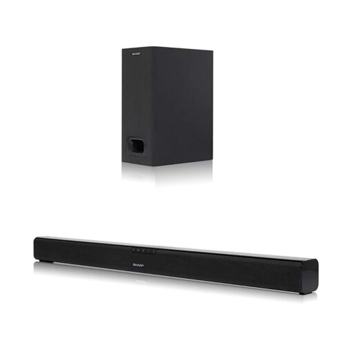 Sharp Sharp HT-SBW110 - barra de som de 2.1 canais de 180 W com e sem fio