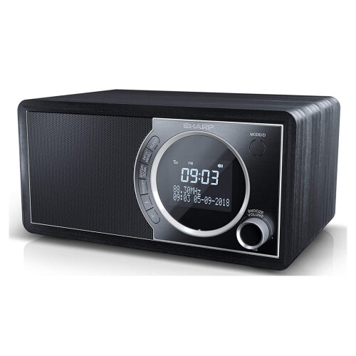 Sharp Radio Digitale Portatile - SHARP - DR-450(BK) - DAB-DAB+-FM - Bluetooth 4.2 - Allarme-Sonno 2