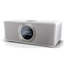 Sharp DR-S460(WH) 30W DAB+ FM Stereo Radio with Bluetooth & LED Display - White