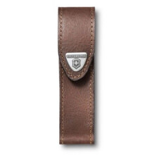 Victorinox Brown Leather Pouch for Lock Blade Series (2-3 Layers)