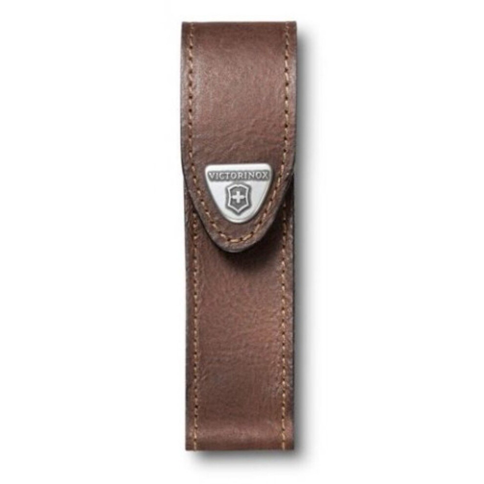 Victorinox Brown Leather Pouch for Lock Blade Series (2-3 Layers)
