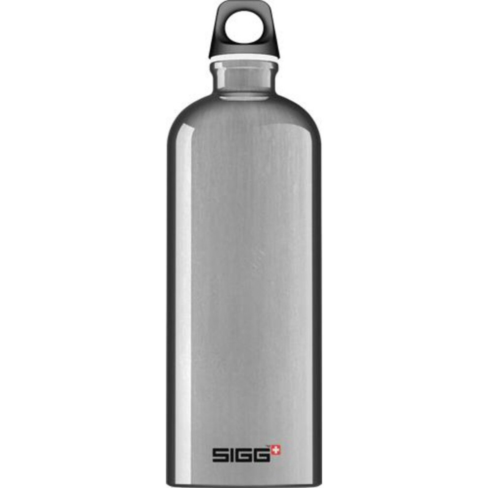 SIGG 1L Aluminium Traveller Alu leak proof water bottle