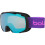 Bollé Bolle Royal Kids Goggles (Matte Black and Purple Spray Frame Aurora Lens) 1