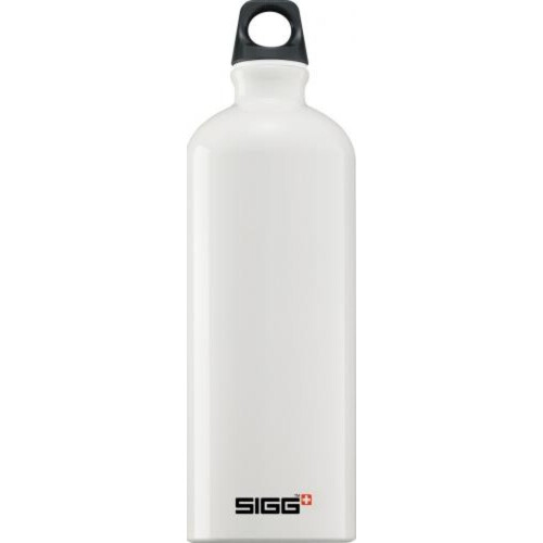 Sigg SIGG 1L Aluminium Traveller White leak proof water bottle