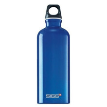 SIGG 1L Aluminium Traveller Dark Blue leak proof water bottle