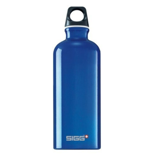 Sigg SIGG 1L Aluminium Traveller Dark Blue leak proof water bottle