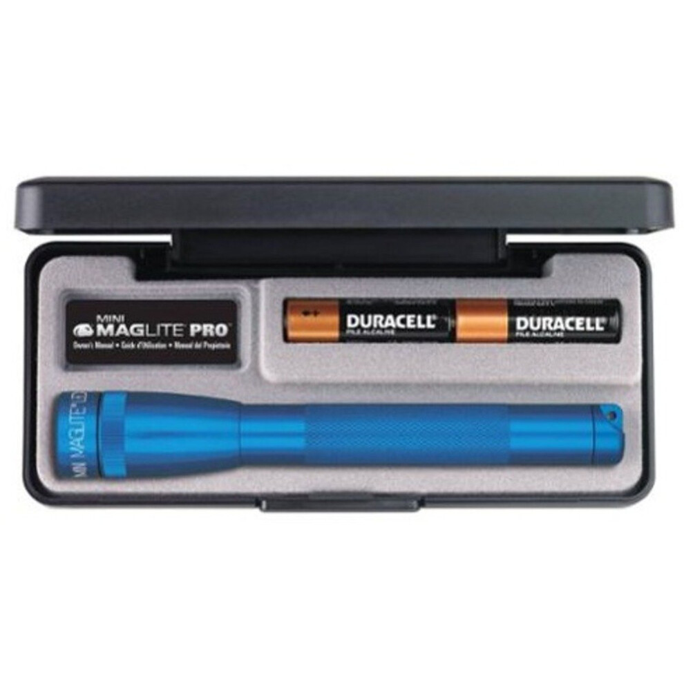 Maglite Mini Maglite 2 AA LED Flashlight with Presentation Box (Blue)