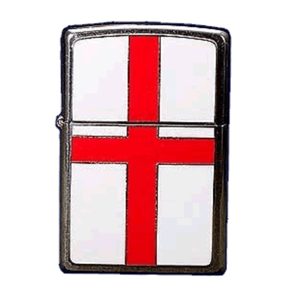 Zippo England Flag Enamel Emblem Lighter