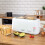 Quest Quest 35049 4-Slice Toaster with Extra Wide Slots / 1400W, White 4