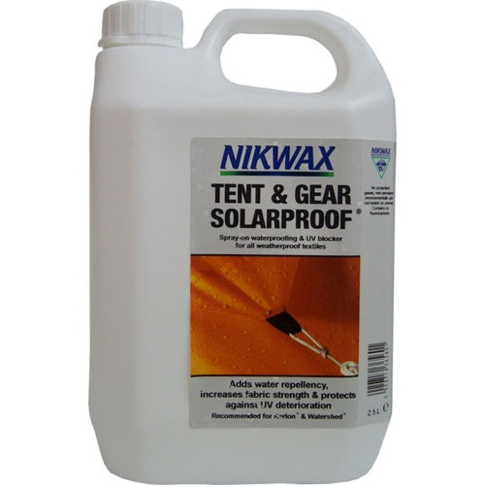 Nikwax Tent & Gear SolarProof Equipment Waterproofing (2.5litre)