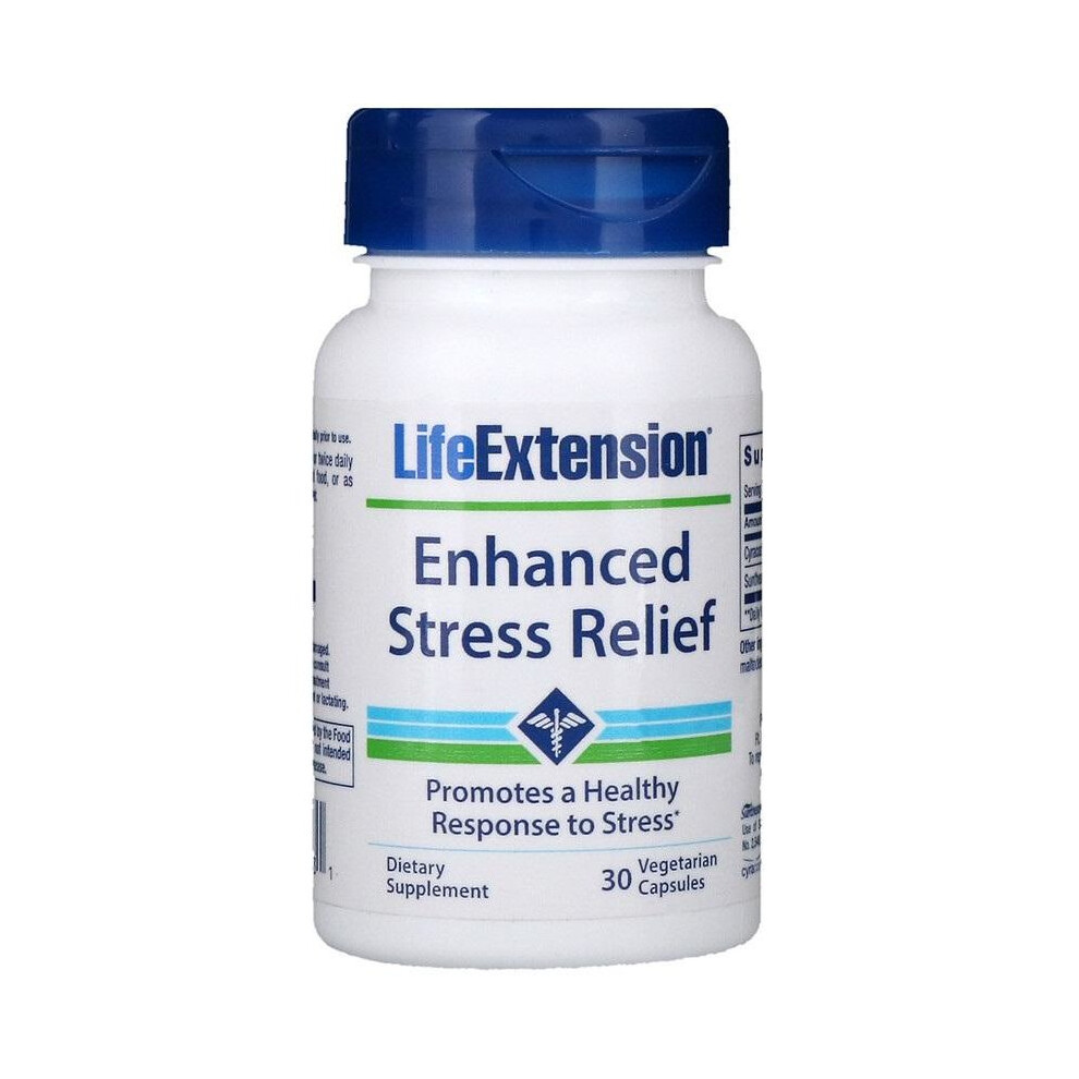 Life Extension (30 Vcaps) Enhanced Stress Relief - 30 Vcaps