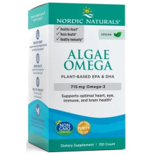 Nordic Naturals, Algae DHA, 500 mg, 60 mjuka Gel (250 mg per Gel)