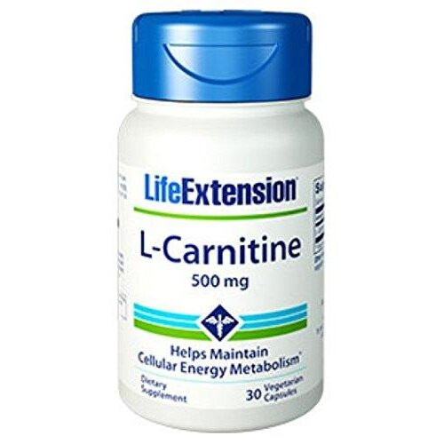 (30 vcaps) L-Carnitine, 500mg - 30 vcaps