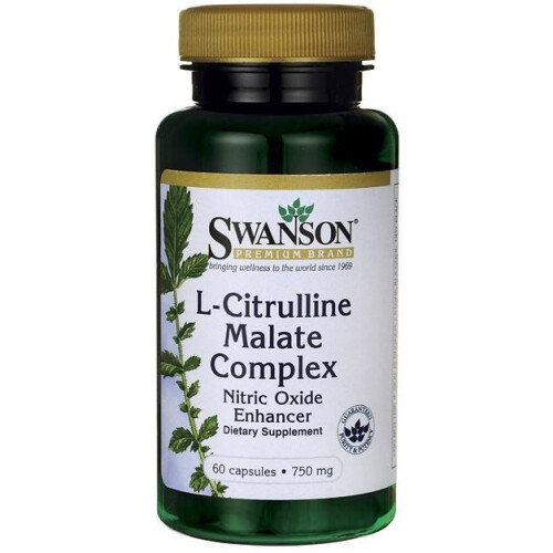 Swanson, L-Citrulline Malate, 750 mg, 60 Capsules