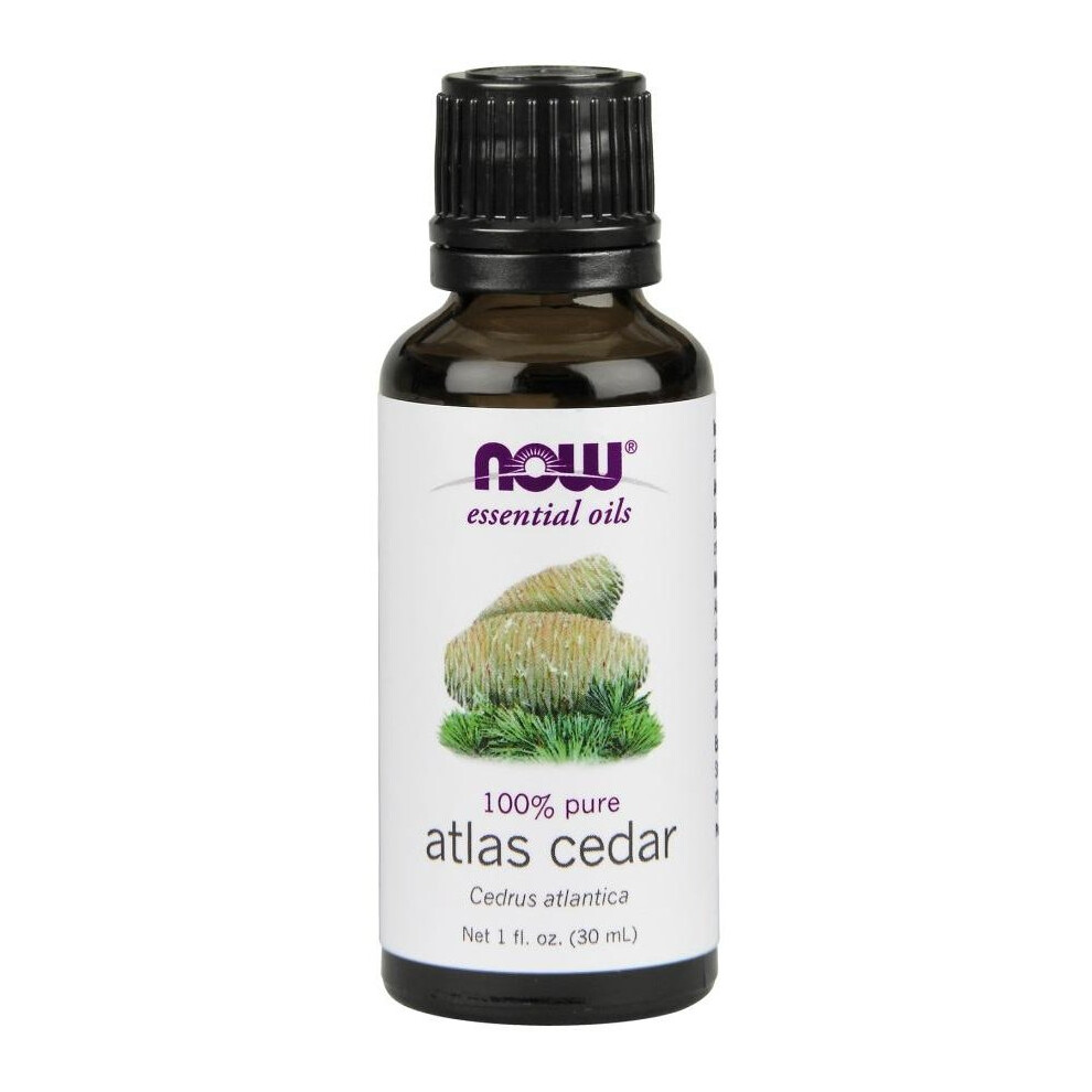 Now Foods (30 Ml.) Essential Oil, Atlas Cedar Oil - 30 Ml.