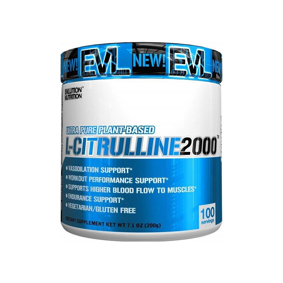 Evlution Nutrition (200G) L-Citrulline 2000, Unflavored - 200G
