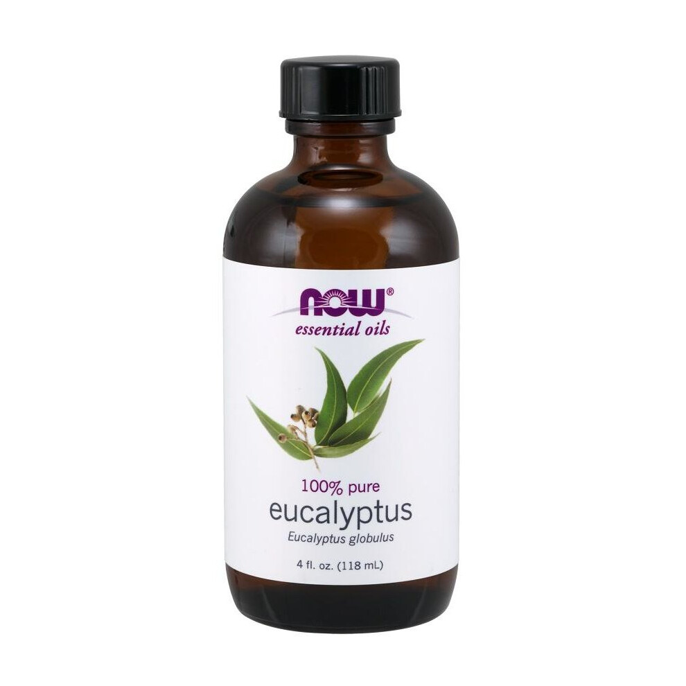 Now Foods (118 Ml.) Essential Oil, Eucalyptus Oil - 118 Ml.