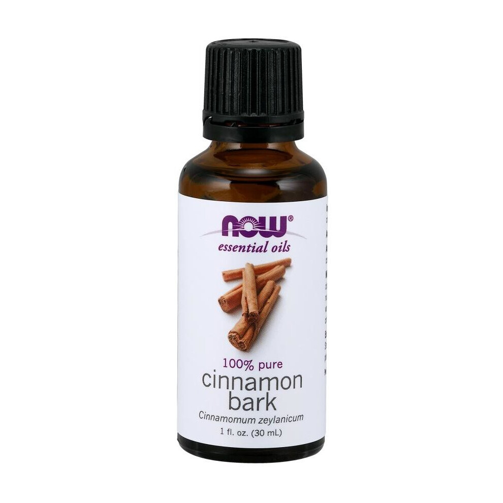 Now Foods (30 Ml.) Essential Oil, Cinnamon Bark Oil - 30 Ml.