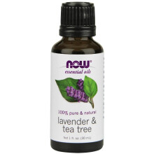 NOW Foods, Essentiella Oljor, Lavendel & Teatree Blending, 1 fl oz (30 ml)