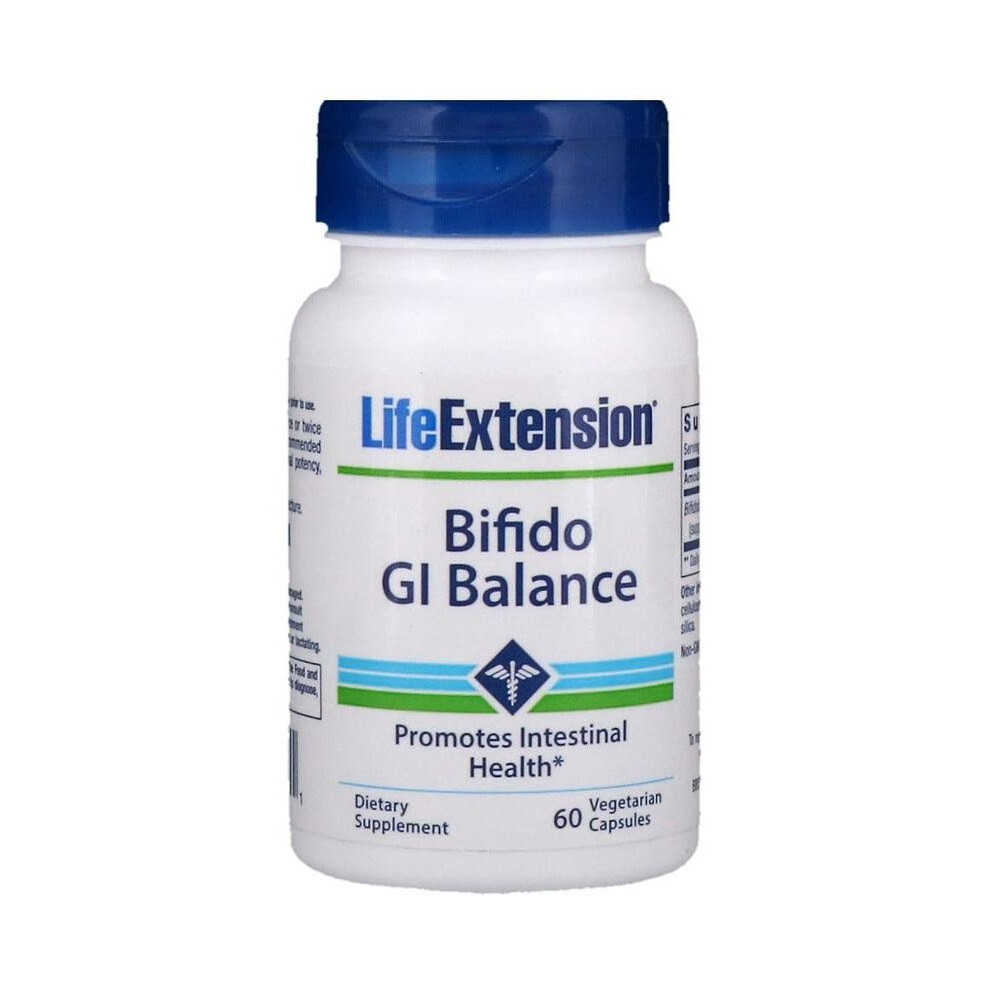 Life Extension (60 Vcaps) Bifido Gi Balance - 60 Vcaps