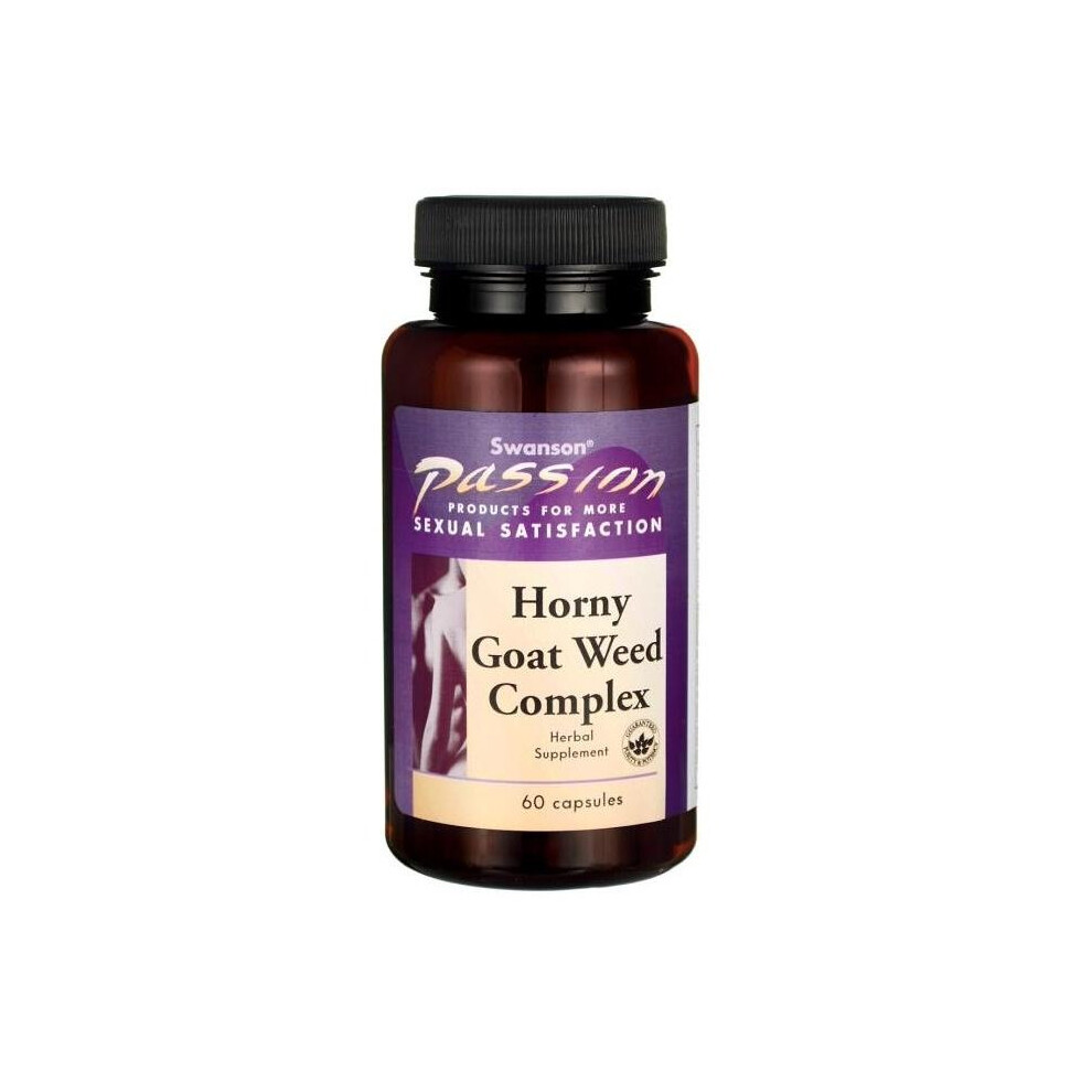 Swanson (60 Caps) Horny Goat Weed Complex - 60 Caps