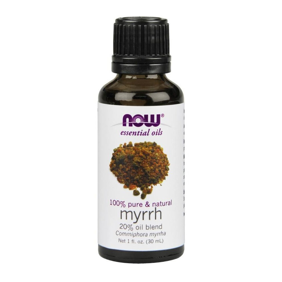 Now Foods (30 Ml.) Essential Oil, Myrrh Oil Blend - 30 Ml.