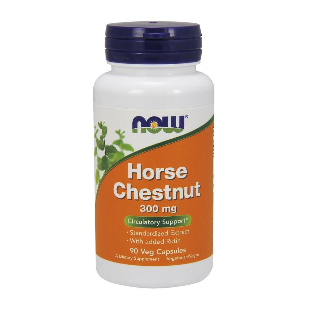Now Foods (90 Vcaps) Horse Chestnut, 300Mg, 90 Veg Capsules