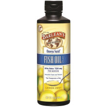 Barlean's, Omega-3, Visolie, Lemon Creme, 16 oz (454 g)