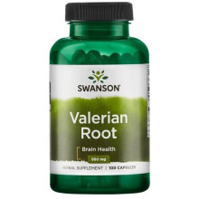 Swanson, Valerian Root, 475 mg, 100 Capsules