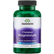 Swanson, Albion, Magnézium Glicinát, 133 mg, 90 kapszula