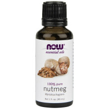 NOW Foods, Essentiële Olieën, Nootmuskaat, 1 fl oz (30 ml)