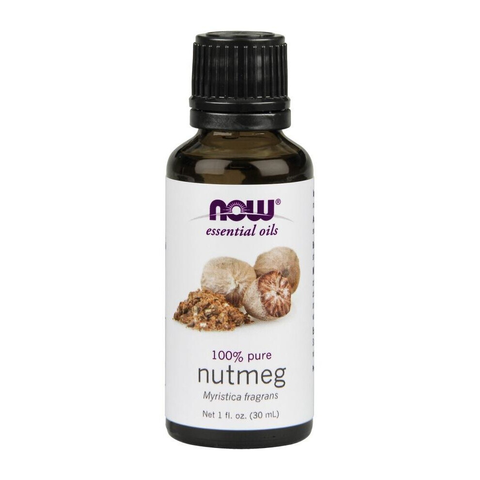 Now Foods (30 Ml.) Essential Oil, Nutmeg Oil - 30 Ml.