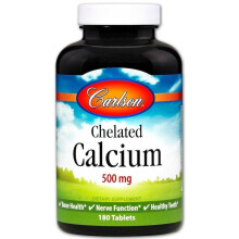 (180 tabs) Chelated Calcium, 500mg - 180 tabs