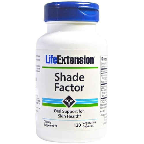 Life Extension, Shade Factor, 120 Wegetariańskich Kapsułek