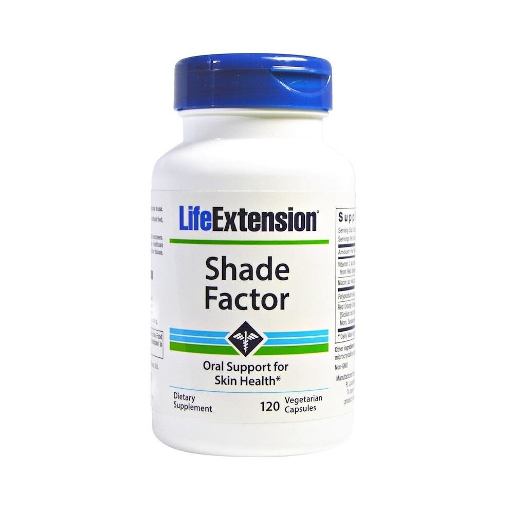 Life Extension (120 Vcaps) Shade Factor - 120 Vcaps