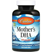 Carlson, DHA de la Madre, 500 mg, 120 Gel Sofás