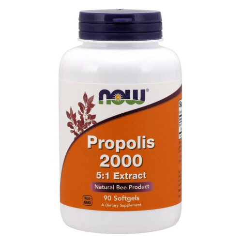 NOW Foods NOW Foods, Προπόλις 2000, 5:1 Εκχύλιση, 90 Softgels