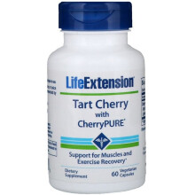 Life Extension, Tart Cherry with CherryPURE, 60 Kasvissyöjä Pilleriä